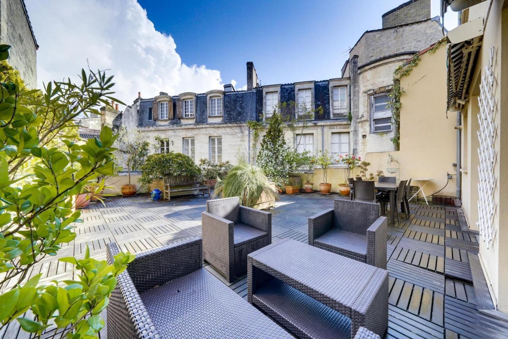 Lovely Apartment With Exceptional Terrace ボルドー エクステリア 写真